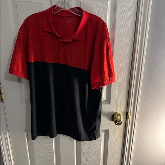 Izod Other - Izod Red and Black Polo Shirt